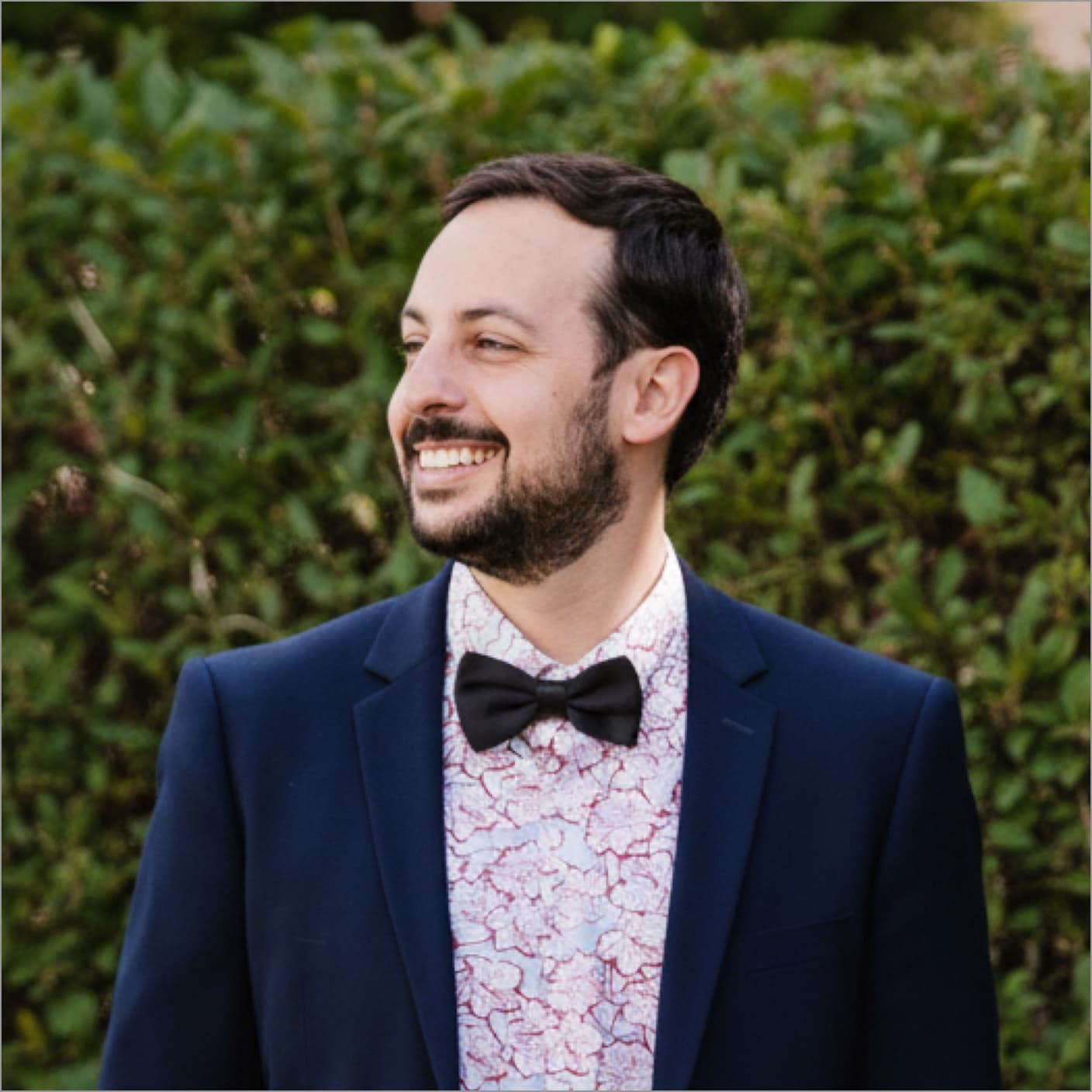 Portrait of Leo Naiman, mortgage broker